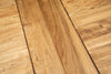 Biscottini Tavolo allungabile Country in legno massello di tiglio finitura naturale. Made in Italy