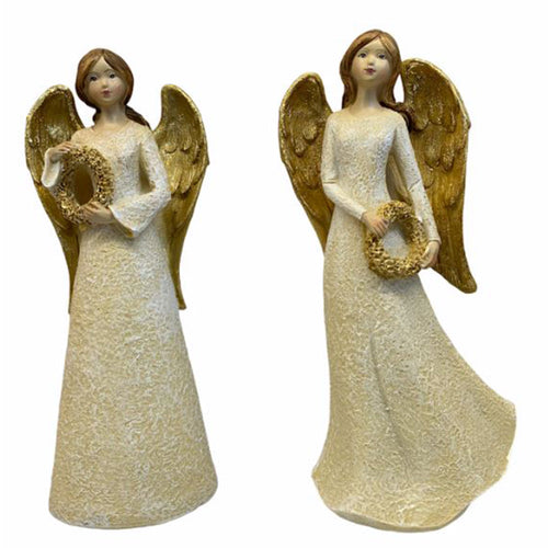 Angelo Choeur per presepe di natale statuetta h 25 cm decorazione natalizia