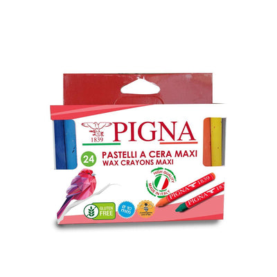 PIGNA 24 PASTELLI A CERA MAXI