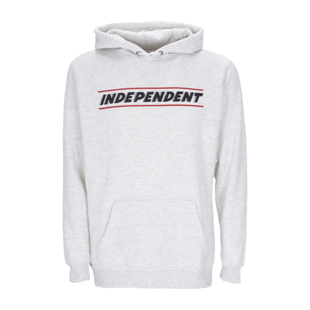INDEPENDENT Felpa Cappuccio Uomo Btg Shear Hood Athletic Heather da uomo