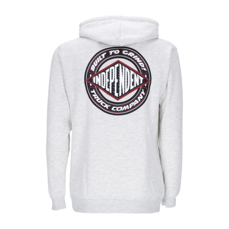 INDEPENDENT Felpa Cappuccio Uomo Btg Shear Hood Athletic Heather da uomo
