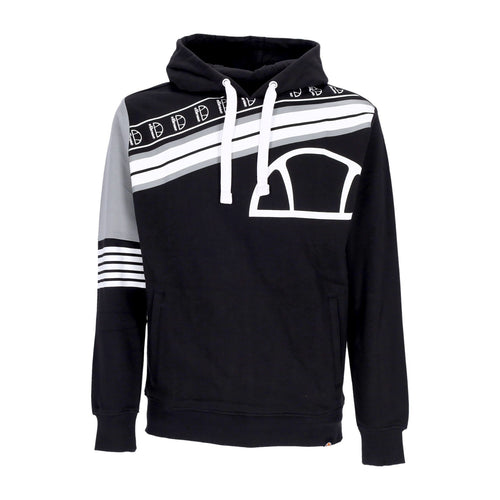 ELLESSE Felpa Leggera Cappuccio Uomo Hoodie Black da uomo