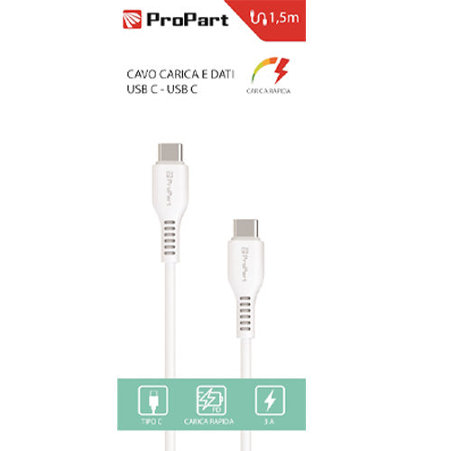 CAVO TypeC/TypeC 3A RAP 1.5M PROPART/DEV