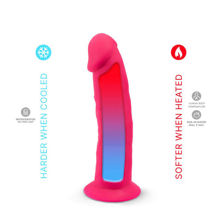 SilexD vibratore dildo vibrante fallo in silicone doppia densità con telecomando wireless 17,5 cm
