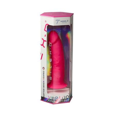 SilexD vibratore dildo vibrante fallo in silicone doppia densità con telecomando wireless 17,5 cm