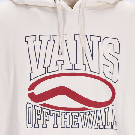 VANS Felpa Leggera Cappuccio Uomo Classic Sport Hoodie Antique White da uomo