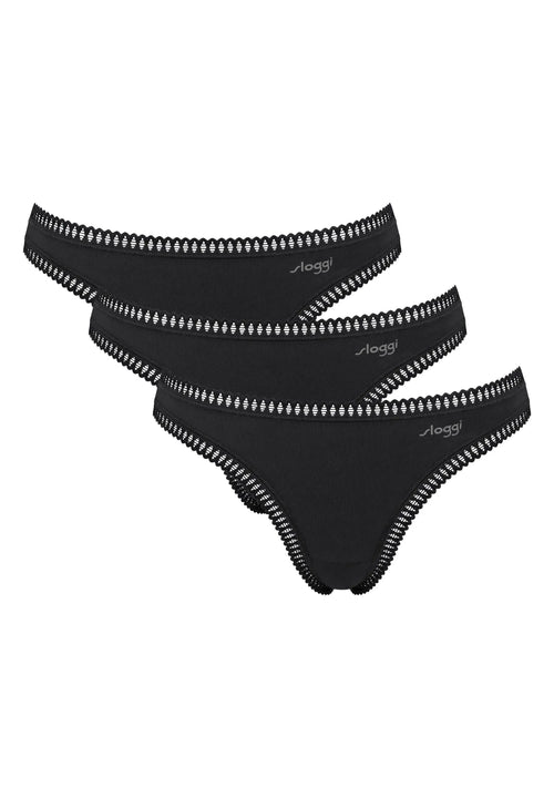 Sloggi Donna Confezione da 3 Go Crush String Perizoma 2509S16