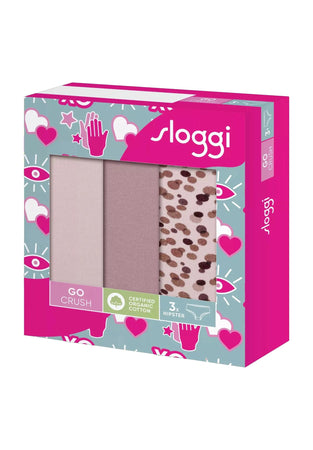Sloggi Donna  Confezione da 3 Go Crush Hipster 10219671 S18
