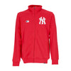47 BRAND Felpa Leggera Collo Alto Uomo Mlb Helix Track Jacket Neyyan Red da uomo