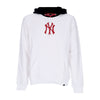 47 BRAND Felpa Leggera Cappuccio Uomo Mlb Helix Hood Neyyan White/black/red da uomo