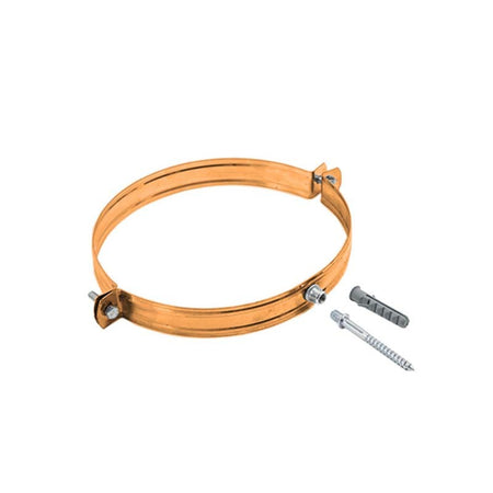 Collare in rame da 120mm per fissaggio e bloccaggio a muro
