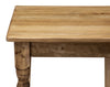 Biscottini Tavolo Country in legno massello di tiglio L70xPR70xH78 cm. Made in Italy