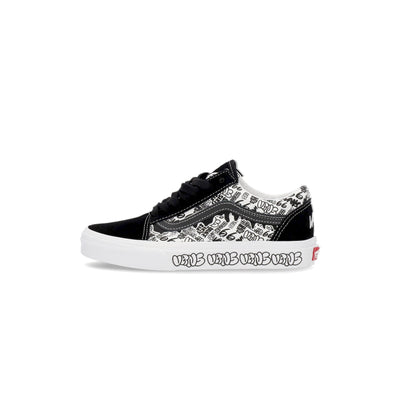 VANS Scarpa Bassa Uomo Old Skool Graffiti Black/white da uomo