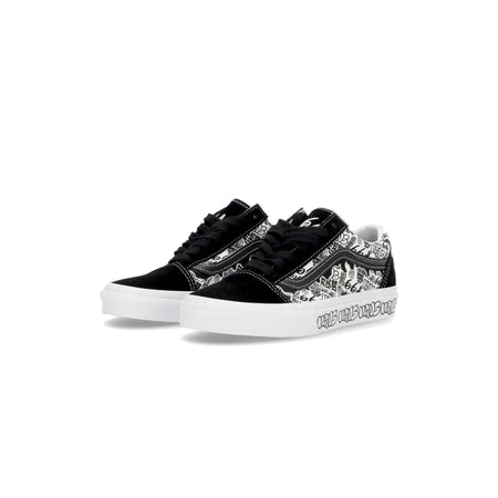 VANS Scarpa Bassa Uomo Old Skool Graffiti Black/white da uomo