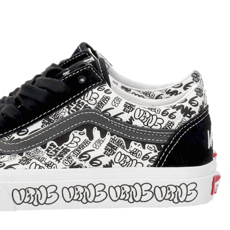 VANS Scarpa Bassa Uomo Old Skool Graffiti Black/white da uomo
