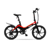 DUCATI MG20 (DU-BI-210003) FOLDING CITY E-BIKE (NERO/ROSSO) - BICICLETTA ELETTRICA - RUOTE 20X2.125 - MOTORE 250W 36V- BATTERIA SAMSUNG 36V 10.5AH - DISPLAY LCD - TELAIO IN LEGA DI MAGNESIO- SUPERLEGGERA - AUTONOMIA FINO AD 70KM