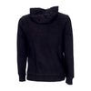 C1RCA Felpa Cappuccio Uomo Time Hood Black da uomo