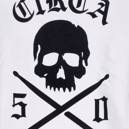 C1RCA Felpa Girocollo Uomo Lopez 50 Crew White/black da uomo