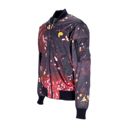 JORDAN Giubbotto Bomber Uomo Jumpman Ma-1 Jacket Black/archaeo Brown da uomo