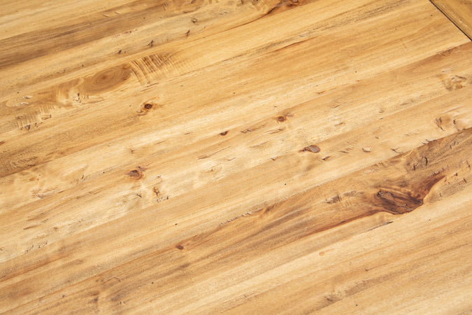 Biscottini Biscottini Tavolo Country allungabile legno tiglio 90x90x80 Made Italy 180x90