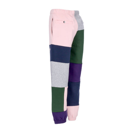 THE HUNDREDS Pantalone Tuta Felpato Uomo Gower Sweatpants Pale Pink da uomo
