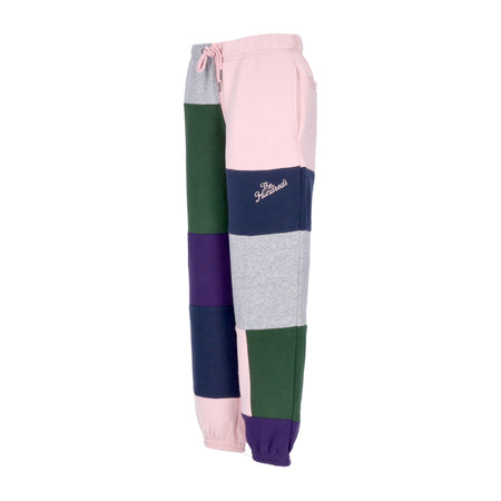 THE HUNDREDS Pantalone Tuta Felpato Uomo Gower Sweatpants Pale Pink da uomo