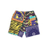 THE HUNDREDS Pantalone Corto Tuta Felpato Uomo Tremont Sweatshorts Multi da uomo