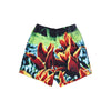 OBEY Pantaloncino Uomo Easy Bloom Short Orange Multi da uomo