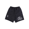 OBEY Jeans Corto Uomo Easy Denim Noise Short Dusty Black da uomo