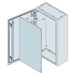 Cassetta verniciata 7035 H1200X800X300 SR2 porta cieca Abb