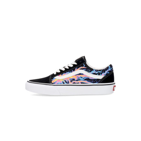 VANS Scarpa Bassa Uomo Old Skool (electric Flame) Black/true White da uomo