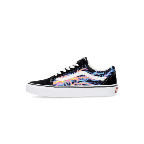 VANS Scarpa Bassa Uomo Old Skool (electric Flame) Black/true White da uomo