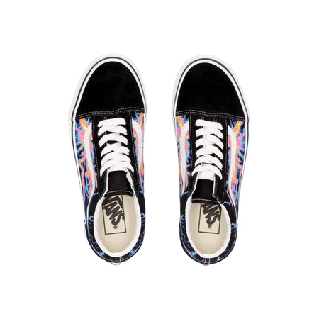 VANS Scarpa Bassa Uomo Old Skool (electric Flame) Black/true White da uomo