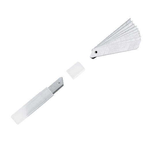 Tubetto 10 Lame Per Cutter Grande 17Mm Mb-501 Lebez