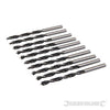 Punte con punta di centraggio e scanalatura doppia per legno Silverline 612120 silverline
