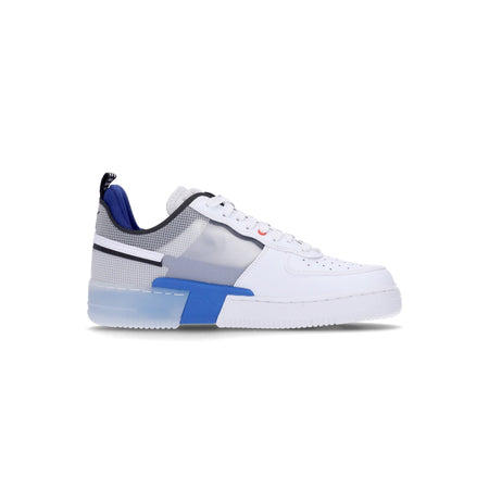 Nike Scarpa Bassa Uomo Air Force 1 React White/white/lt Photo Blue da uomo