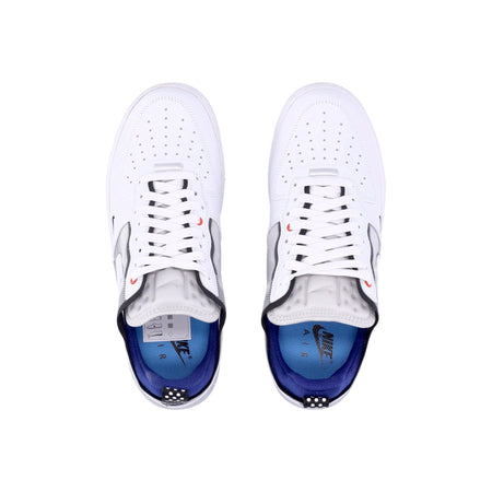 Nike Scarpa Bassa Uomo Air Force 1 React White/white/lt Photo Blue da uomo