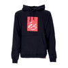 ES Felpa Cappuccio Uomo Main Block Fleece Black da uomo