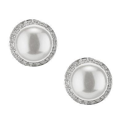 Sovrani - Orecchini perla con zirconi