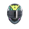 Shiro - Casco integrale Raptor crazy rabbit multicolore L