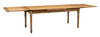 Biscottini Tavolo Country allungabile in legno massello di tiglio L200xPR90xH80 cm. Made in Italy