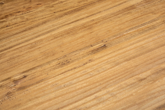 Biscottini Tavolo Country allungabile in legno massello di tiglio L200xPR90xH80 cm. Made in Italy