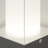 Applique Granada Alluminio Grigio Policarbonato Trasparente 1 Luce E27