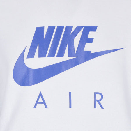 Nike Felpa Cappuccio Uomo Air Basketball Pullover Hoodie Photon Dust/particle Grey/hyper Royal da uomo