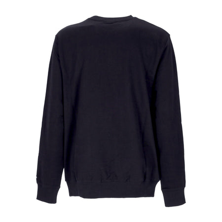 NEW ERA Felpa Leggera Girocollo Uomo Nba Washed Pack Graphic Crewneck Bronet Black da uomo