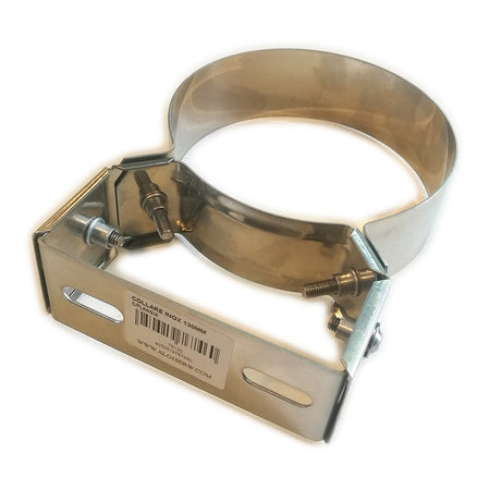 Collare pesante da 160mm regolabile fascetta murale AISI 304