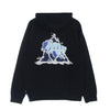 HUF Felpa Cappuccio Uomo Quake Tt P/o Hoodie Navy da uomo