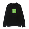 HUF Felpa Cappuccio Uomo Essentials Box Logo P/o Hoodie Black da uomo