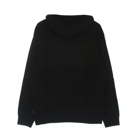 HUF Felpa Cappuccio Uomo Essentials Box Logo P/o Hoodie Black da uomo