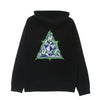 HUF Felpa Cappuccio Uomo Infinity Jemel P/o Hoodie Black da uomo